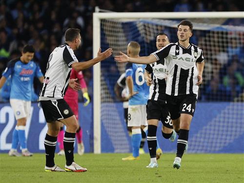 Udinese gegen Frosinone