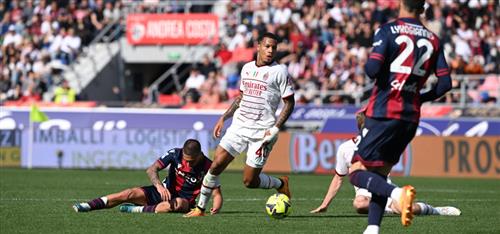 Bologna gegen AC Mailand