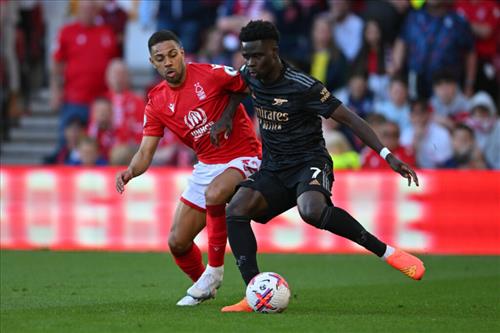 Arsenal gegen Nottingham Forest