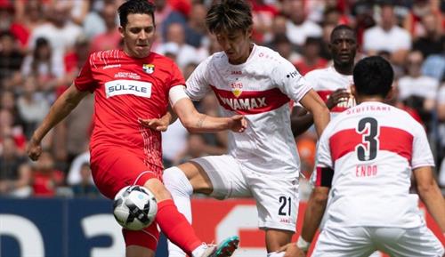 TSG Balingen gegen VfB Stuttgart