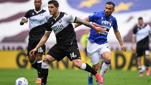 Udinese gegen Sampdoria