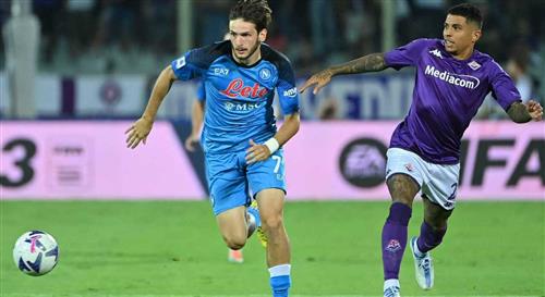 Neapel gegen Fiorentina