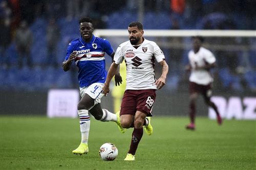 Sampdoria gegen Turin