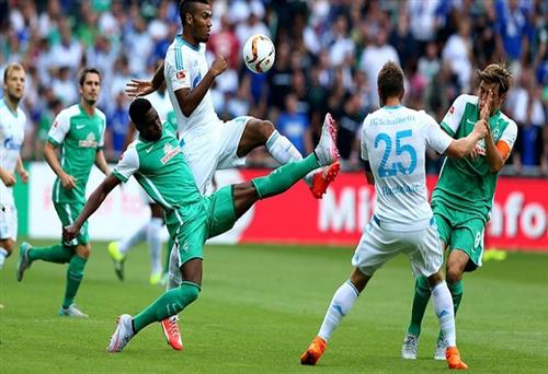 Schalke 04 gegen Werder Bremen