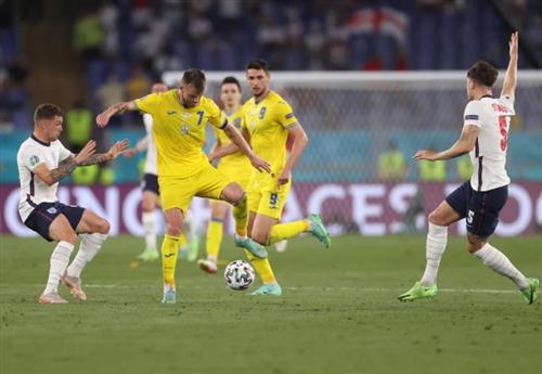 England gegen die Ukraine