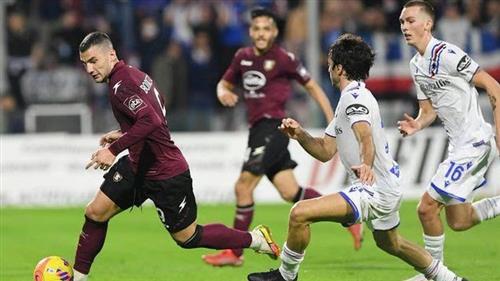 Sampdoria gegen Salernitana