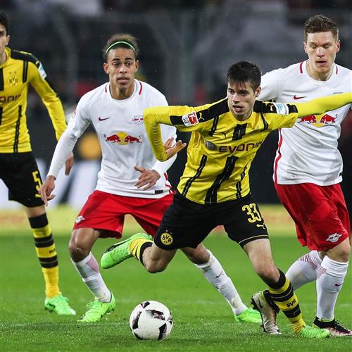 B. Dortmund gegen RB Leipzig