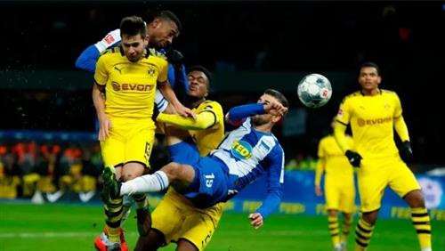 B. Dortmund gegen Hertha Berlin