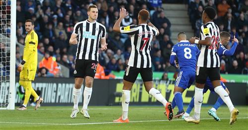 Leicester City gegen Newcastle