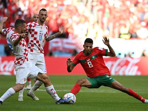 Marokko gegen Kroatien