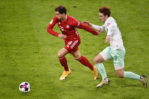 Bayern München gegen Werder Bremen