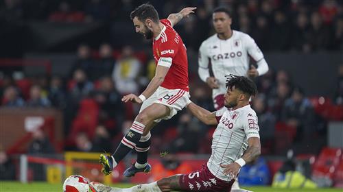 Aston Villa gegen Manchester United