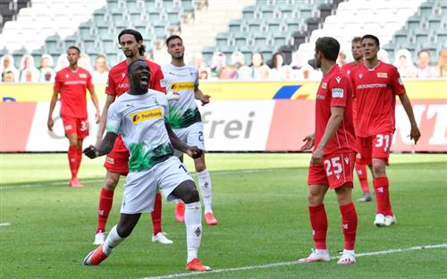 Union Berlin gegen Mönchengladbach
