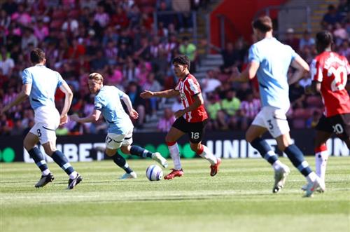 Southampton gegen Manchester City