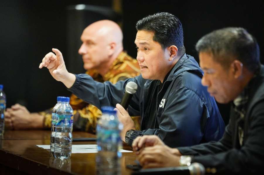 Thohir: Seien Sie bei der Auswahl eines Trainers nicht zu voreilig. Jeder, der behauptet, Van Gaal wolle Indonesien trainieren, ist ein Lügner