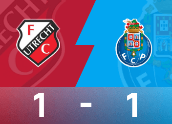 Europa-League-Bericht: Sainz erzielte den Ausgleich, Porto trennte sich 1:1 gegen Utrecht mit zehn Spielern