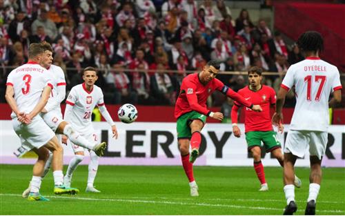 Polen gegen Portugal